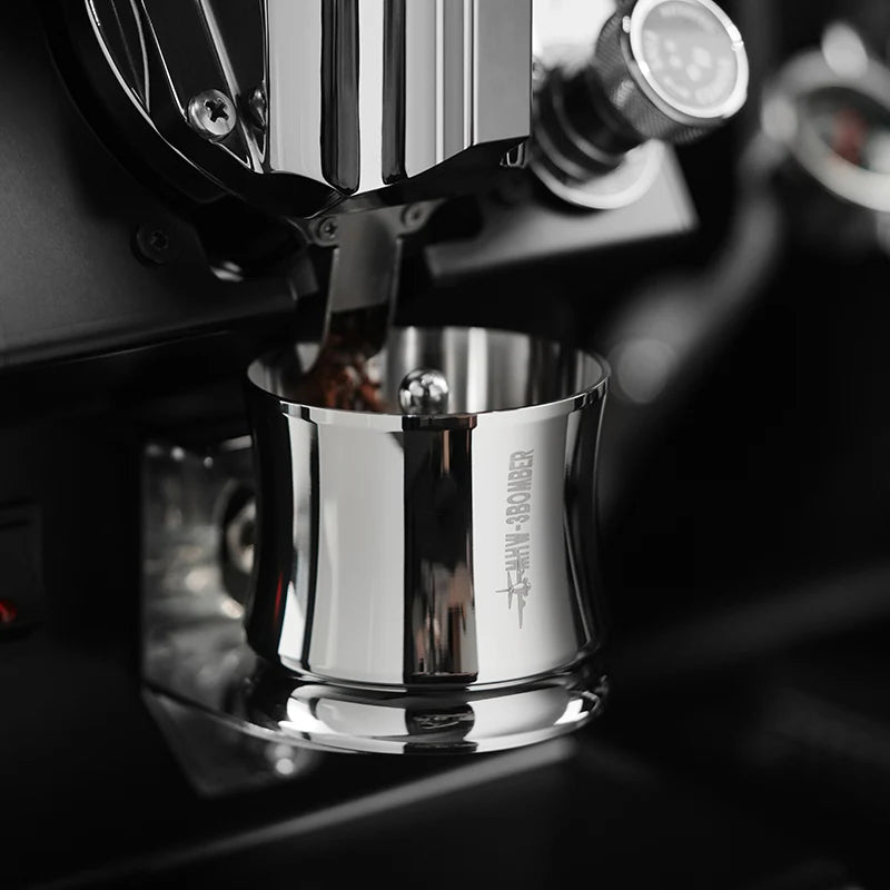 MHW-3BOMBER FlowLight Collection Stainless Steel Dosing Funnel 58mm