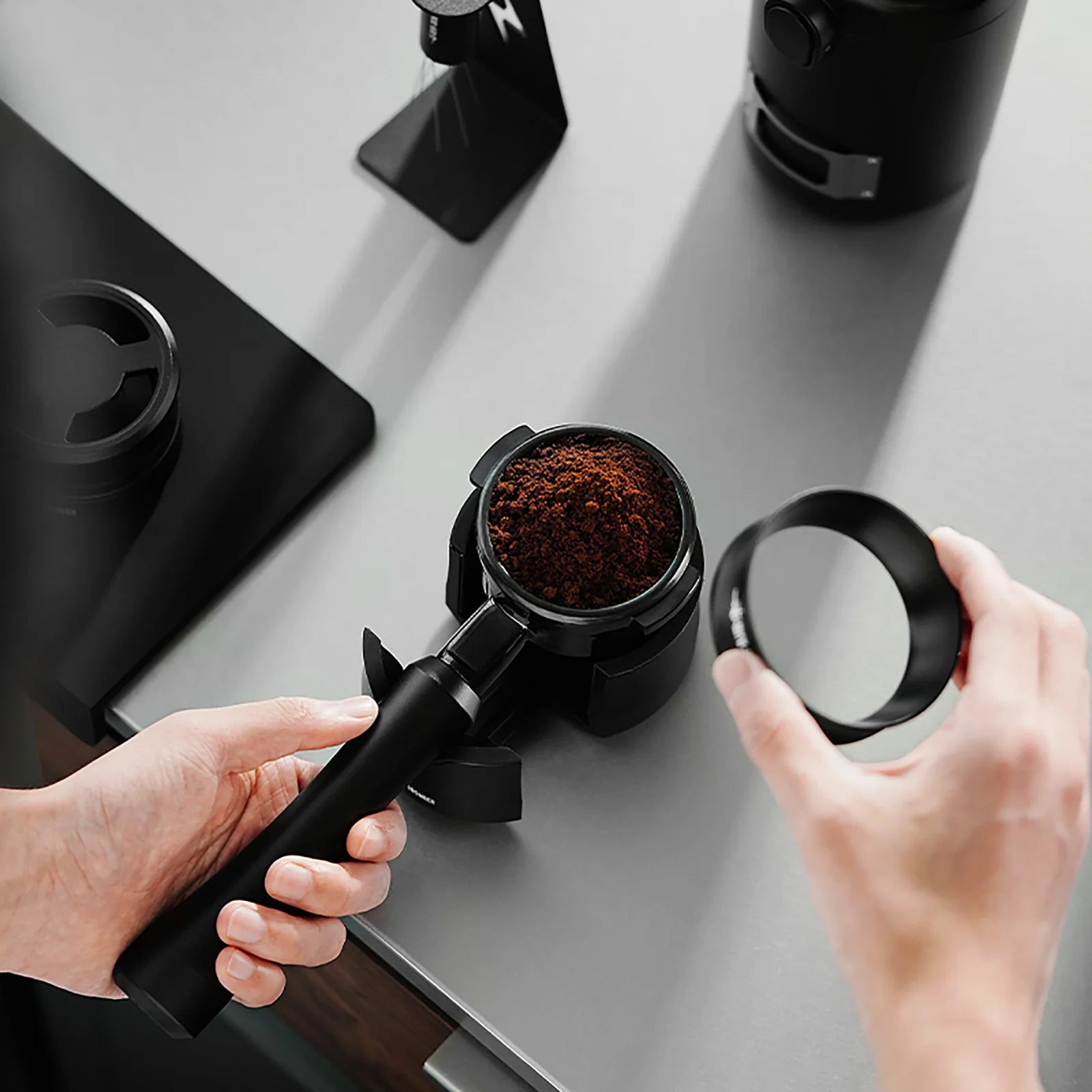 MHW-3BOMBER Astra Collection Bottomless Portafilter - 58mm universal