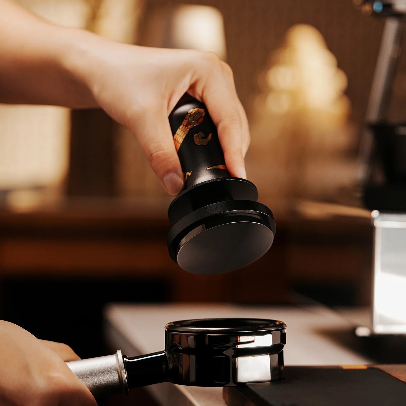 MHW-3BOMBER Flash Constant Pressure Tamper 58.35mm - Year of the Snake Limited Edition