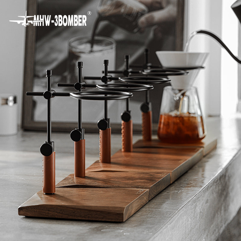 MHW-3BOMBER Coffee Dripper Stand walnut