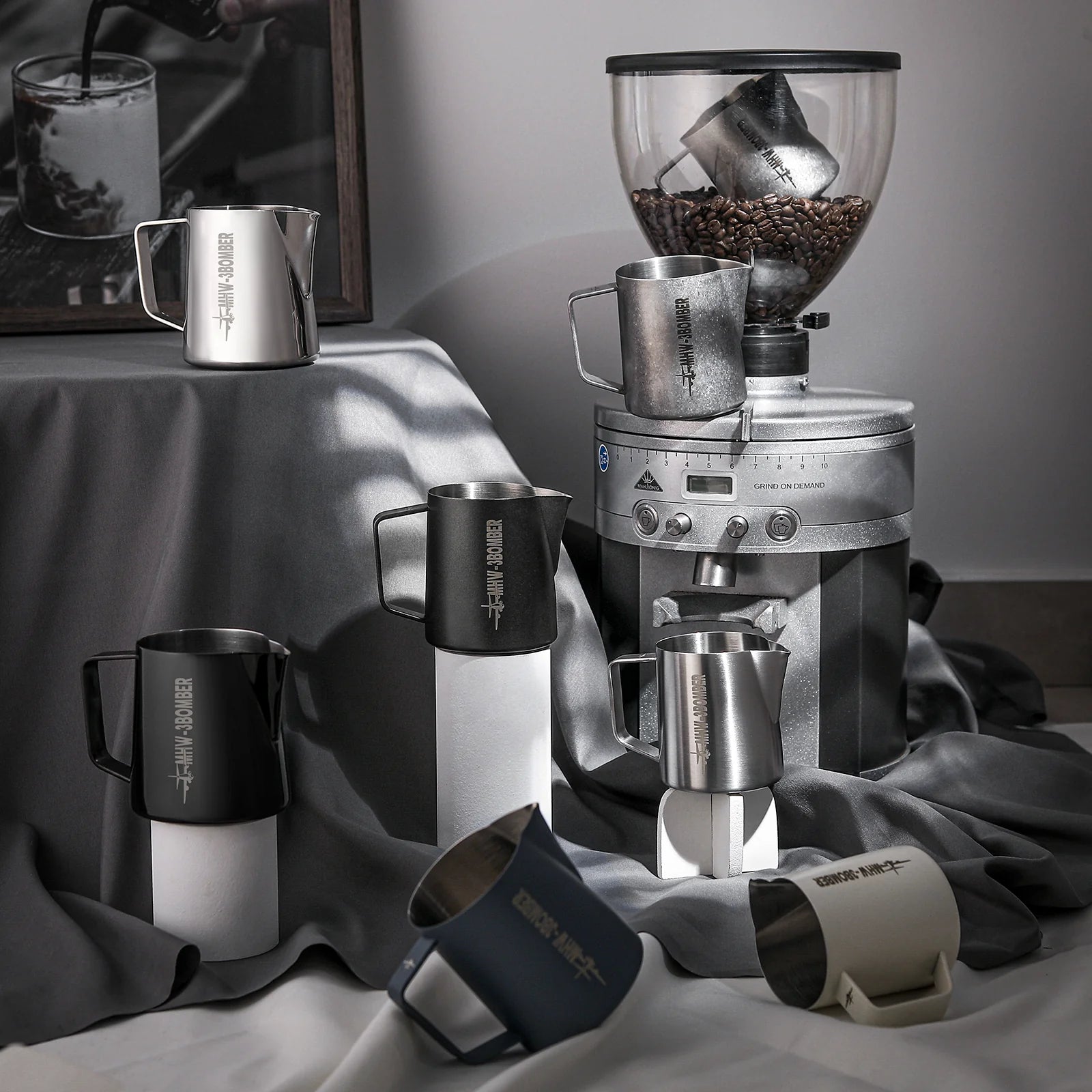 MHW-3BOMBER Milk Pitcher 5.0 Sanding