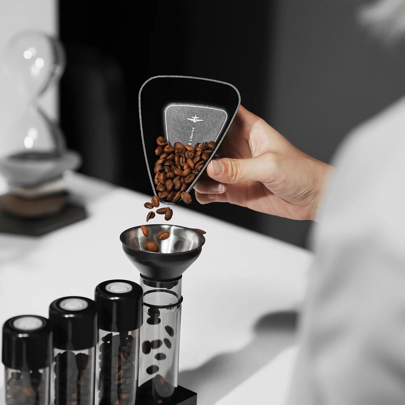 MHW-3BOMBER BeanBoat Coffee Bean Dosing Cup