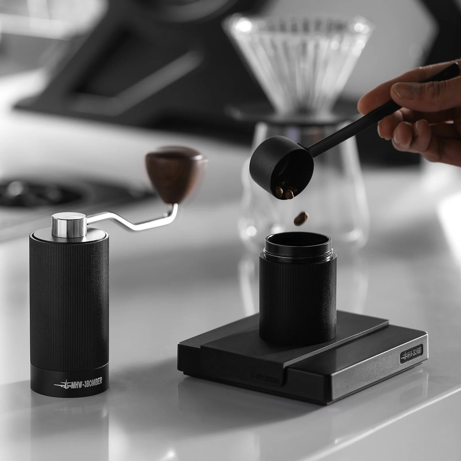 MHW-3BOMBER M1 Manual Coffee Grinder 38mm