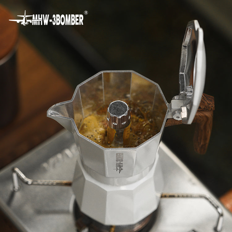 MHW-3BOMBER Double Valve Moka Pot 100ml