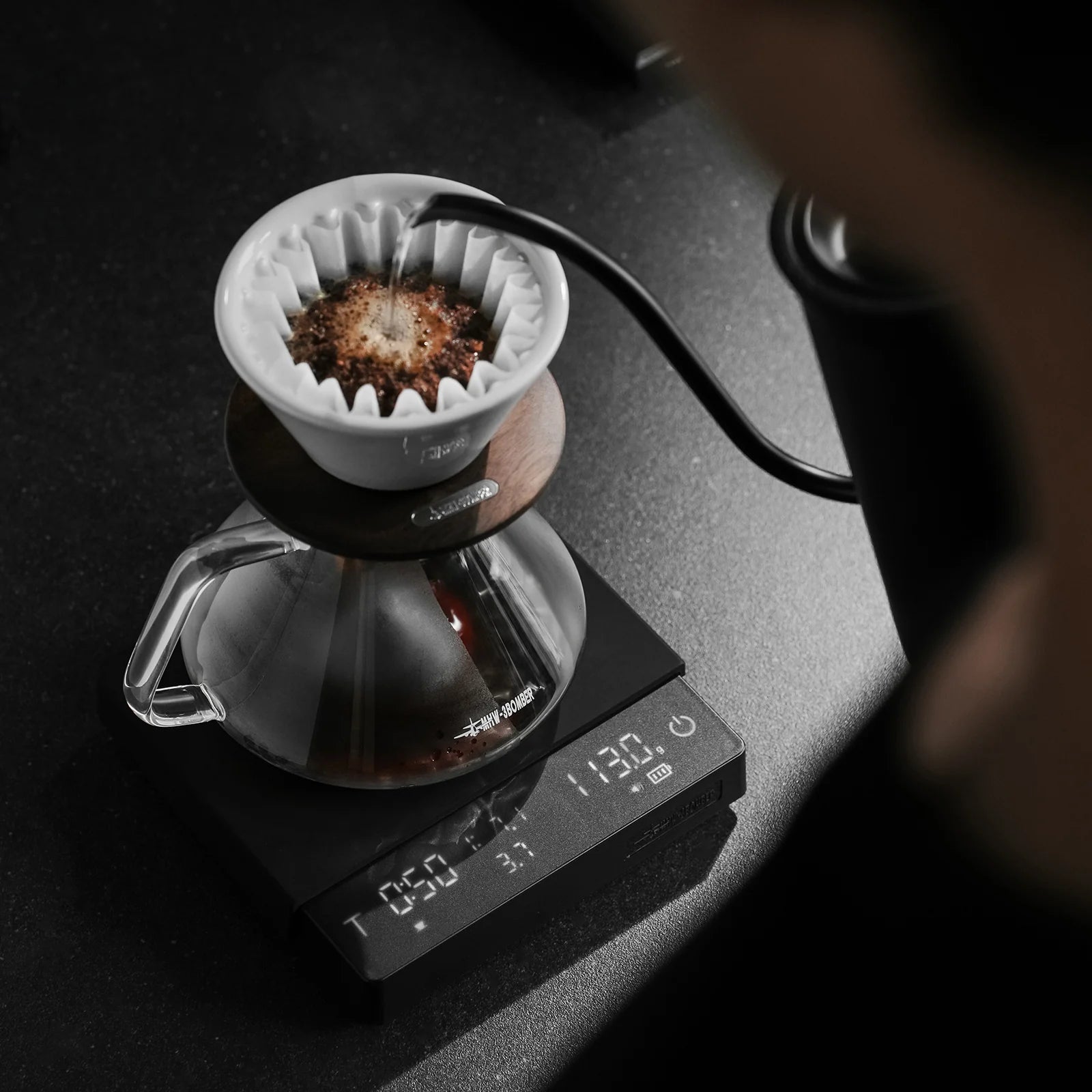 MHW-3BOMBER Cube Coffee Scale 3.0 Pro Max