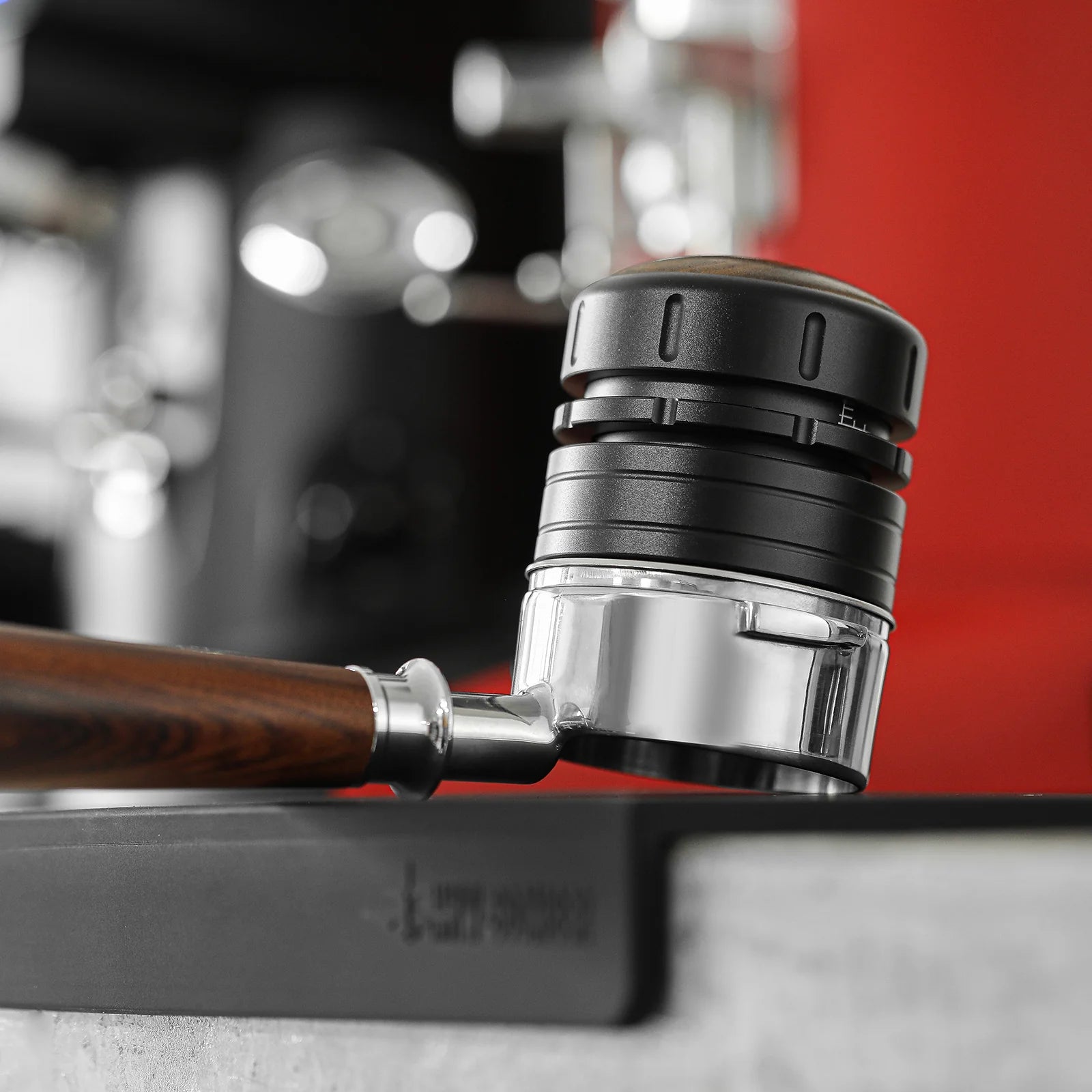 MHW-3BOMBER Memory Series Slow Rebound Tamper Black Ripple 58.35mm