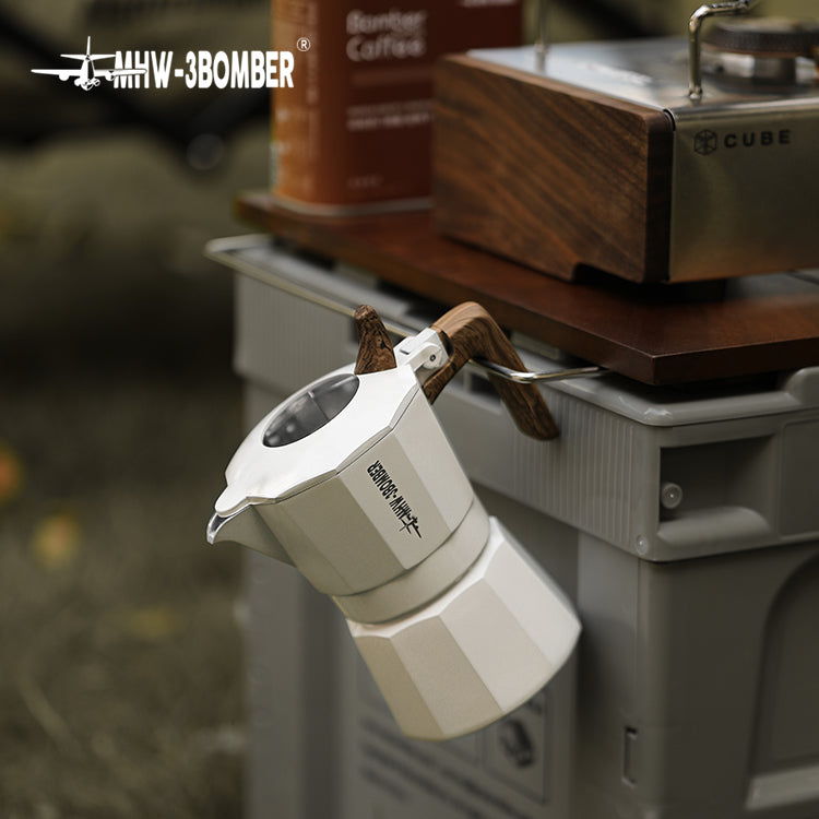 MHW-3BOMBER Double Valve Moka Pot 100ml