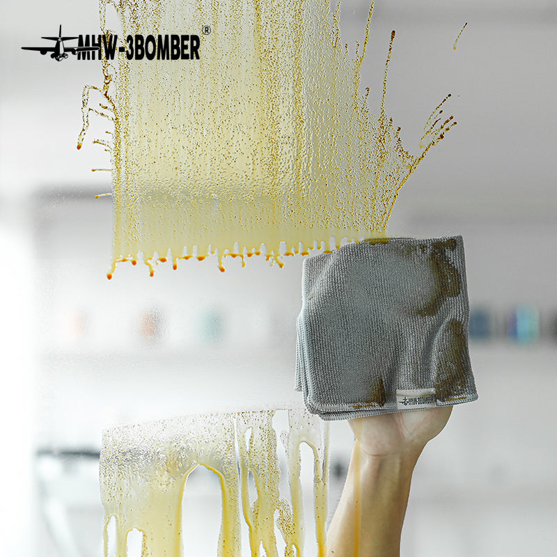 MHW-3BOMBER Four Towels Set 2 grey + 2 dark blue