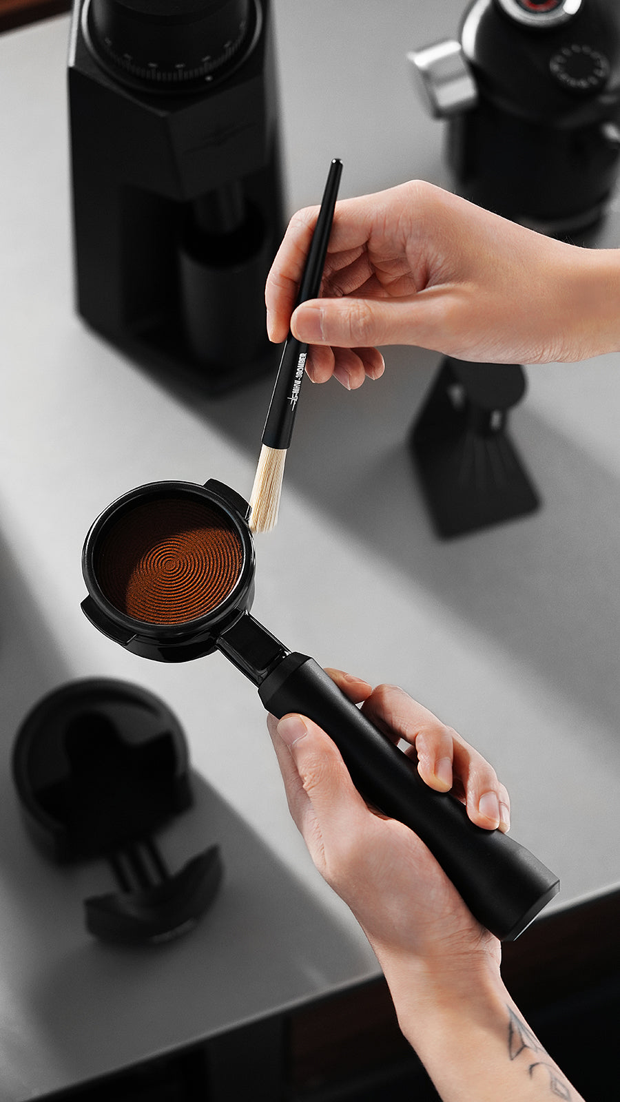 MHW-3BOMBER Astra Collection Bottomless Portafilter - 58mm universal