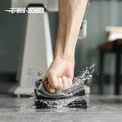 MHW-3BOMBER Four Towels Set 2 grey + 2 dark blue