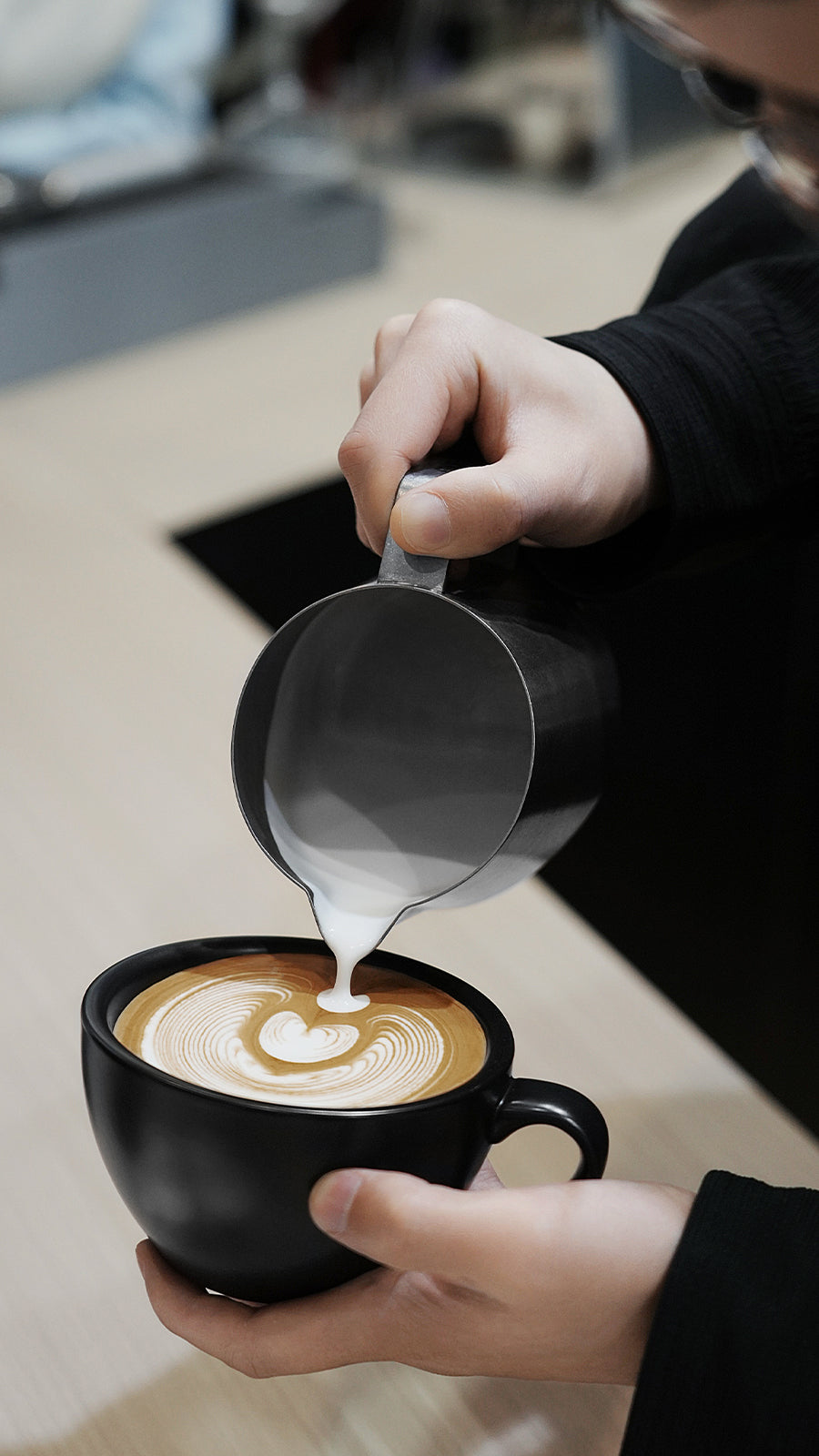 MHW-3BOMBER GT Milk Pitcher Silver