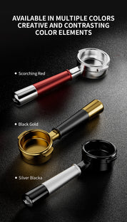 MHW-3BOMBER FlowLight Collection Bottomless Portafilter 58mm