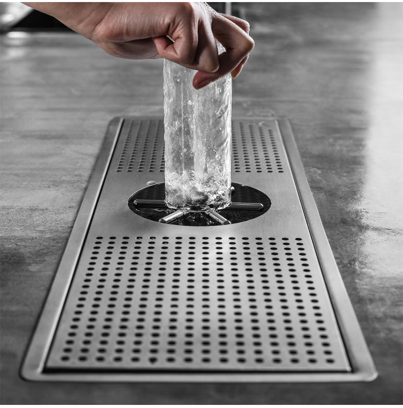 MHW-3BOMBER Steel Cup Rinser 19.5*59.5cm