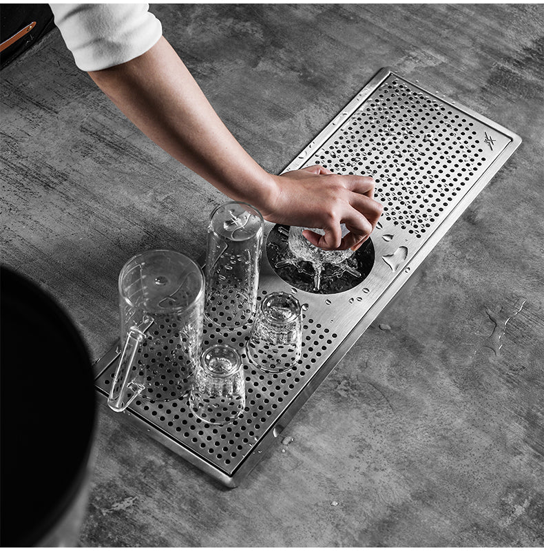 MHW-3BOMBER Steel Cup Rinser 19.5*59.5cm