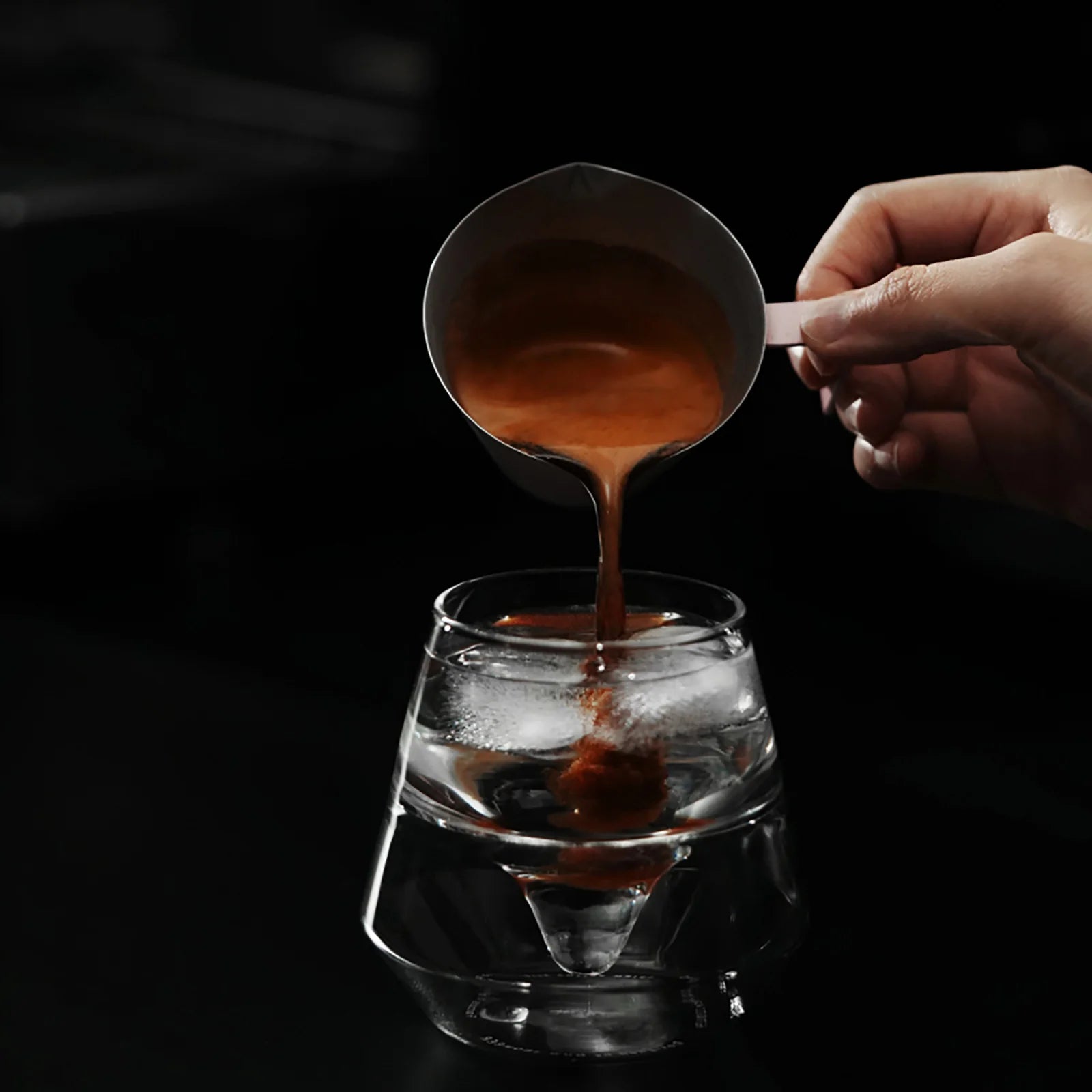 MHW-3BOMBER Stainless Steel Measuring Cup Double Mouth 120ml