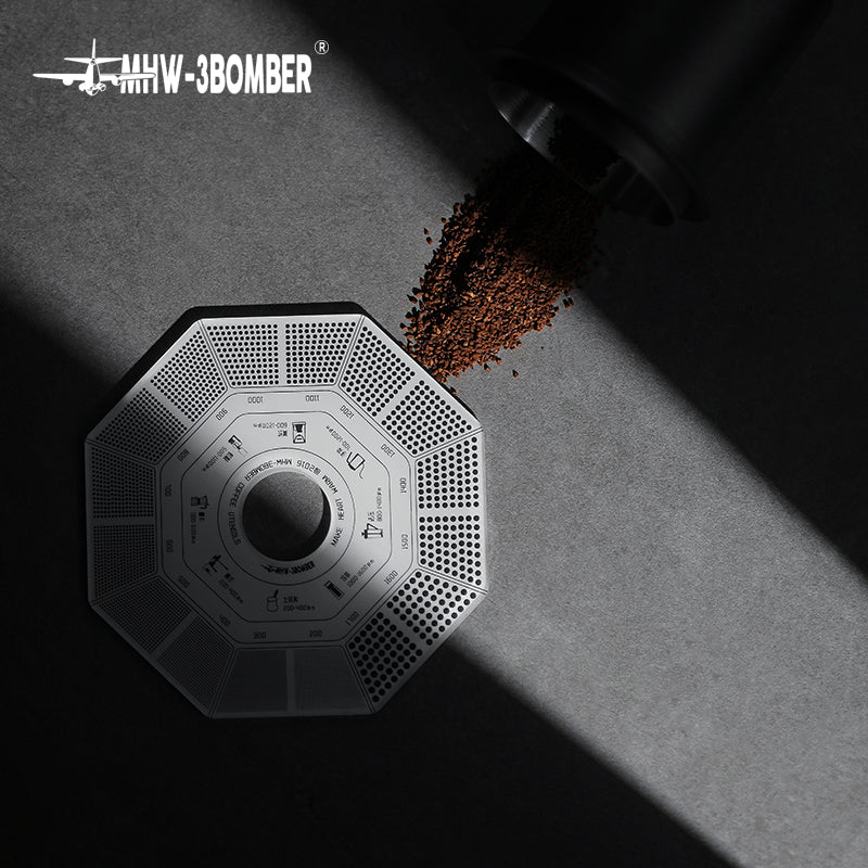 MHW-3BOMBER Coffee Ground Measuring card