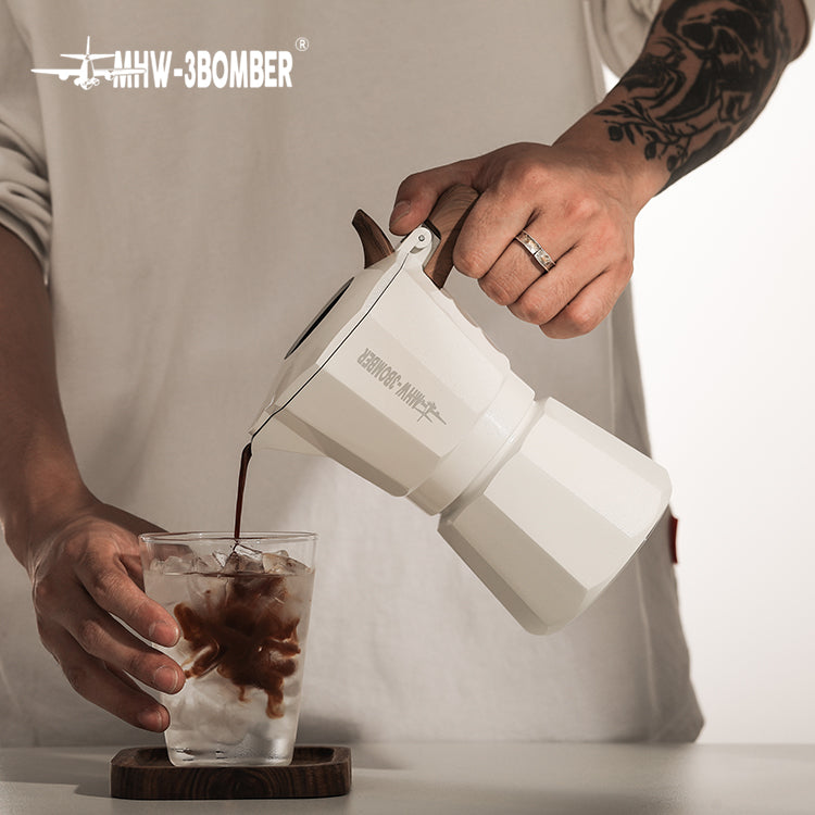 MHW-3BOMBER Double Valve Moka Pot 100ml