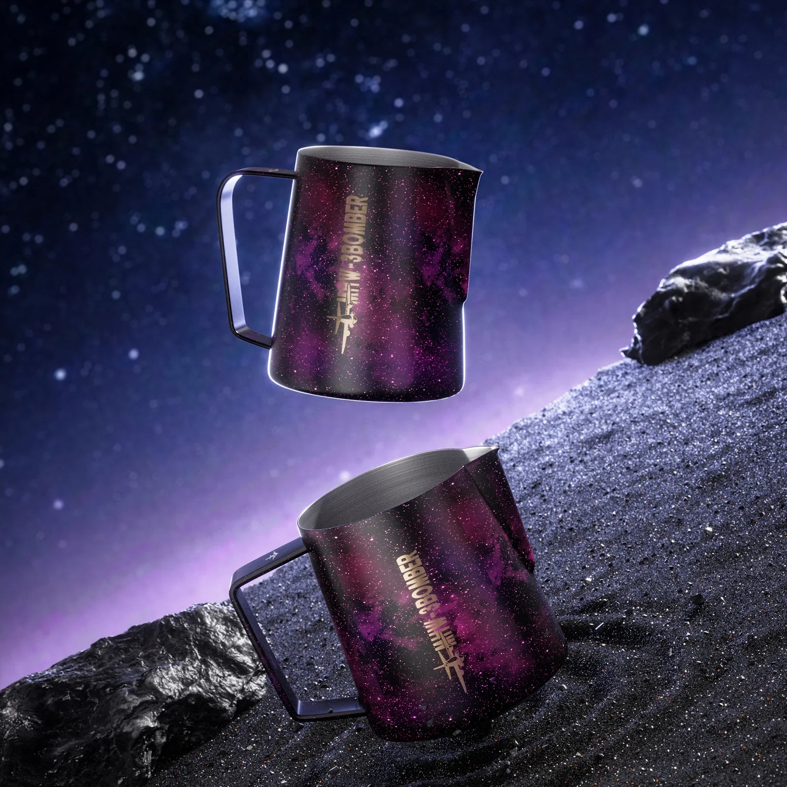 MHW-3BOMBER Milk Pitcher 3.0 Round Spout Purple