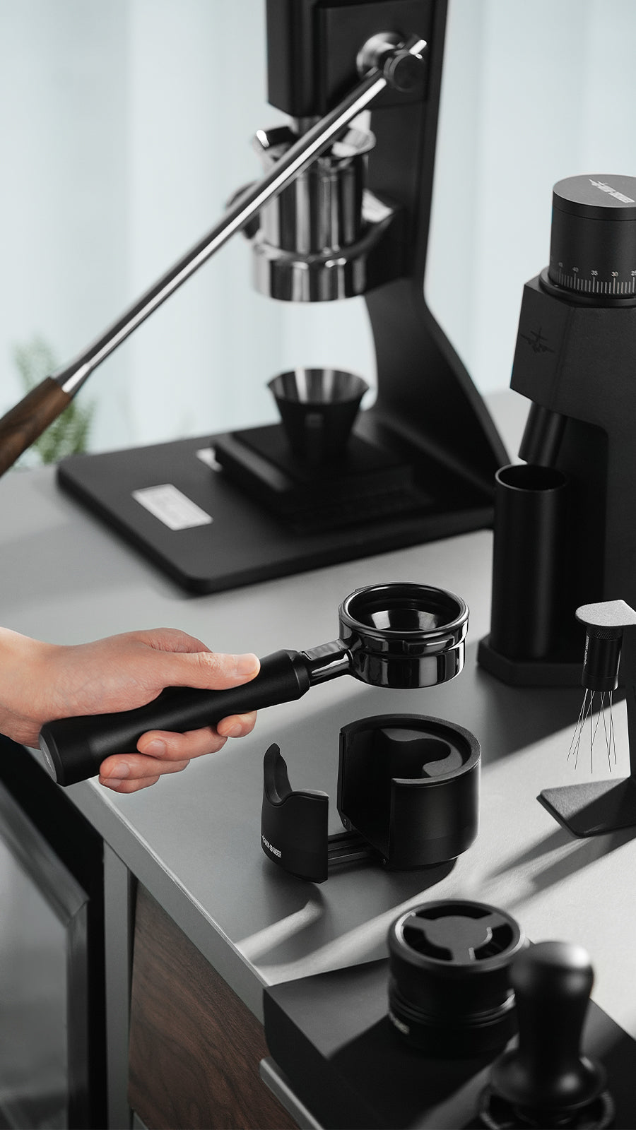 MHW-3BOMBER Astra Collection Bottomless Portafilter - 58mm universal