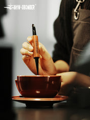 MHW-3BOMBER Coffee Art Needle 152mm (Black & Red Rosewood)