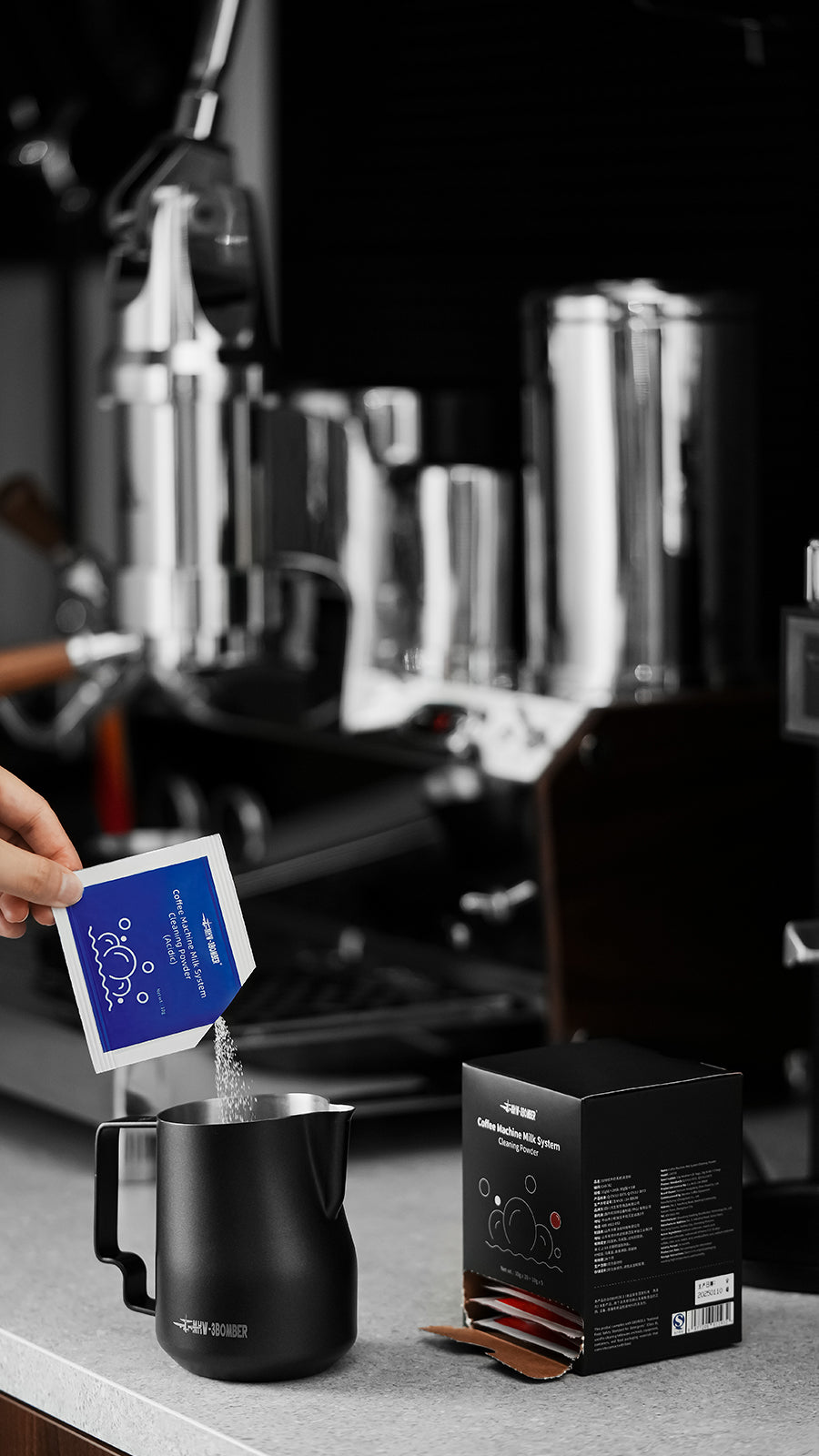 MHW-3BOMBER Coffee Machine Milk System cleaning Powder