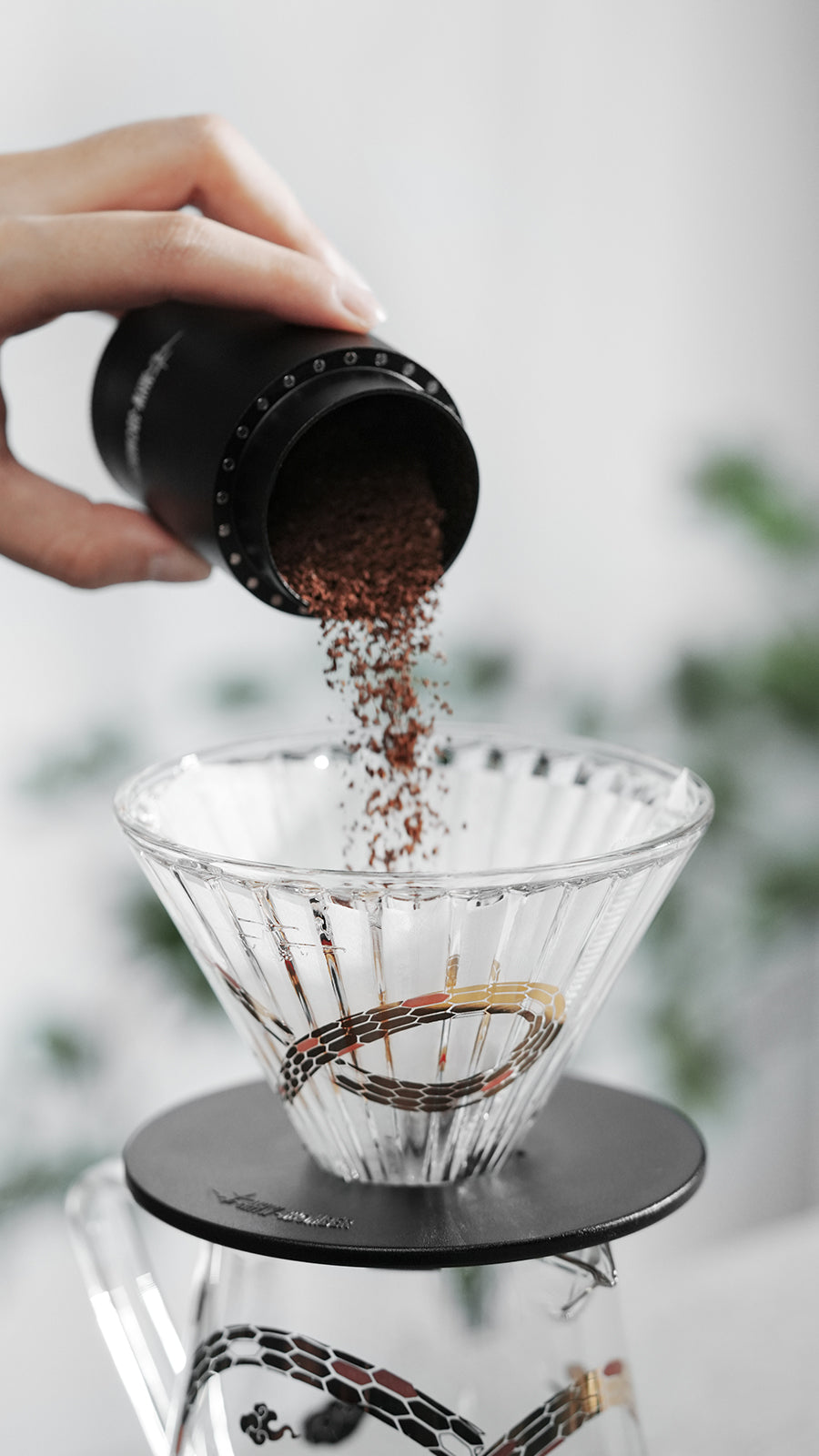 MHW-3BOMBER Elf Glass Coffee Dripper - Year of the Snake Limited Edition