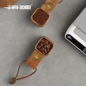 MHW-3BOMBER Jove Solid Wood Measuring Spoon
