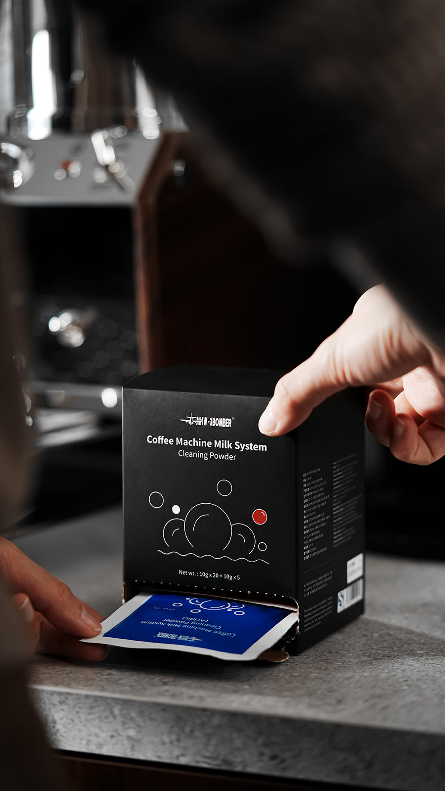 MHW-3BOMBER Coffee Machine Milk System cleaning Powder