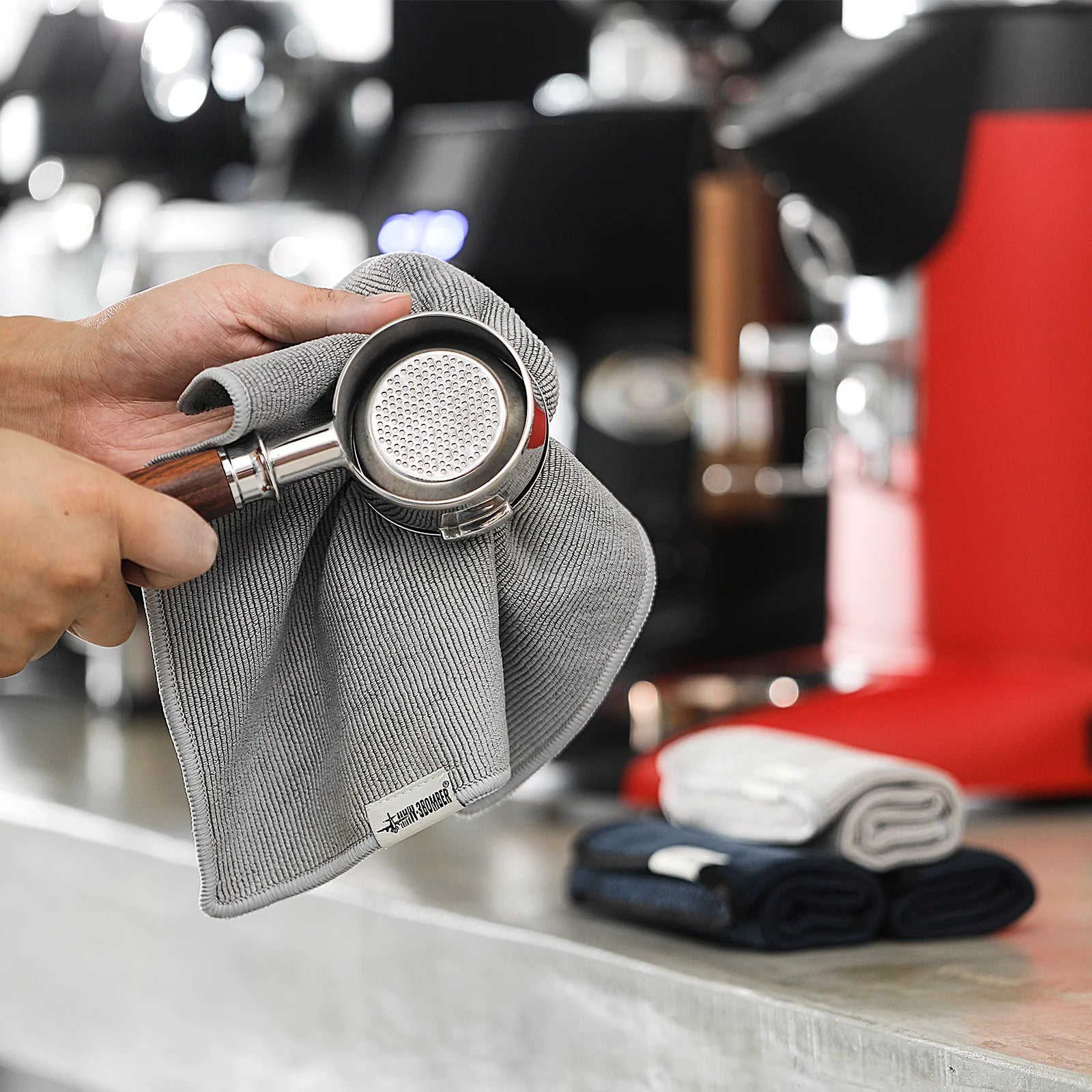 MHW-3BOMBER Coffee Bar Square Towel 28*28 cm