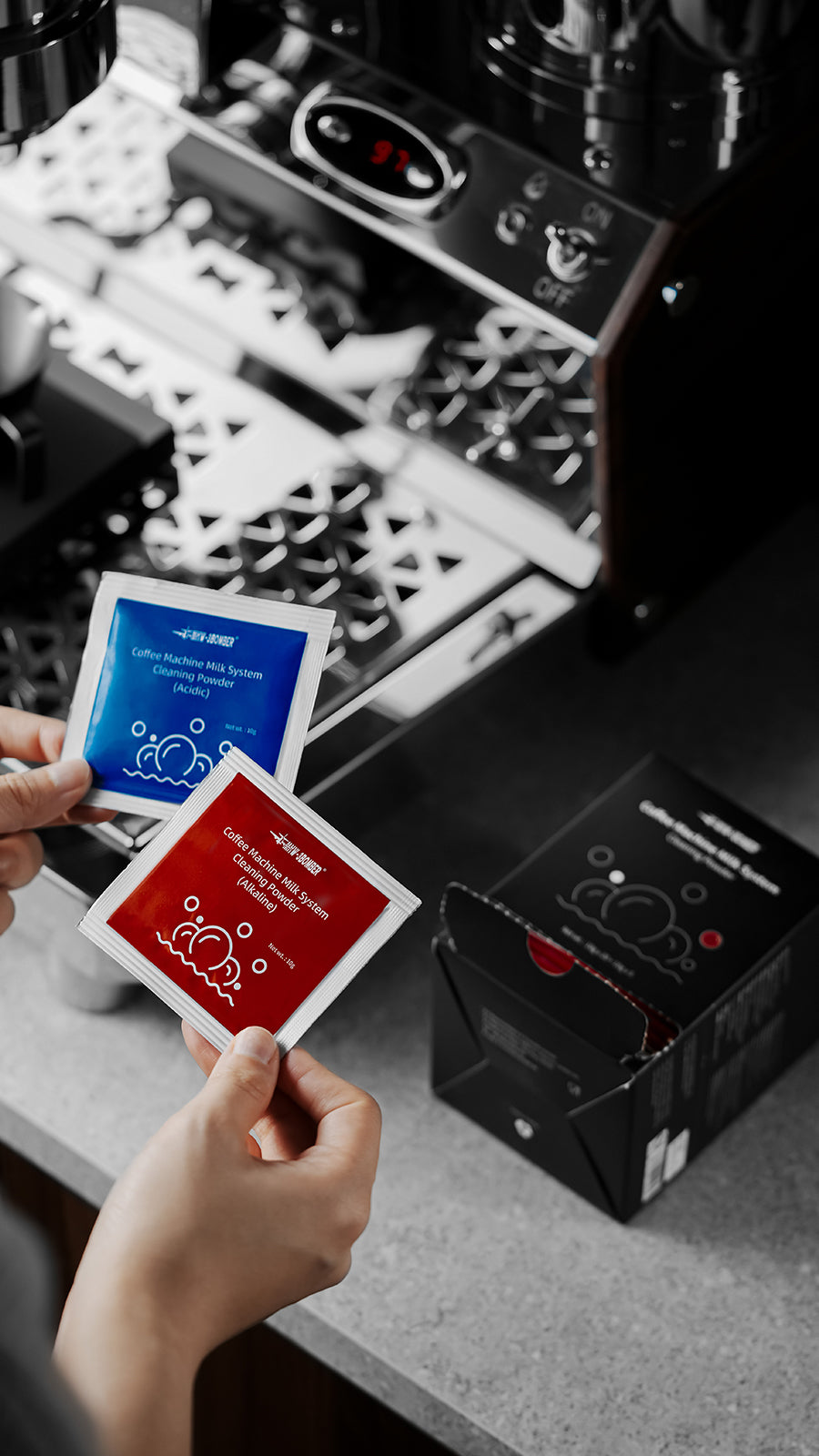 MHW-3BOMBER Coffee Machine Milk System cleaning Powder