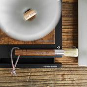 MHW-3BOMBER Barista Wings Cylindrical Brush Walnut