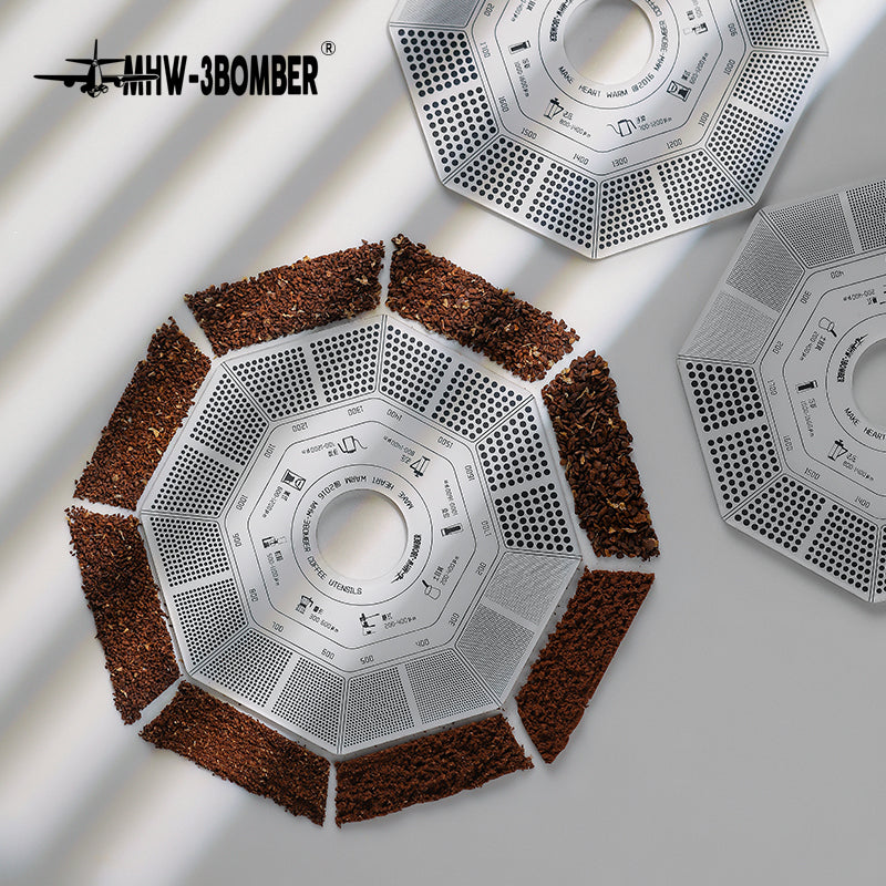 MHW-3BOMBER Coffee Ground Measuring card