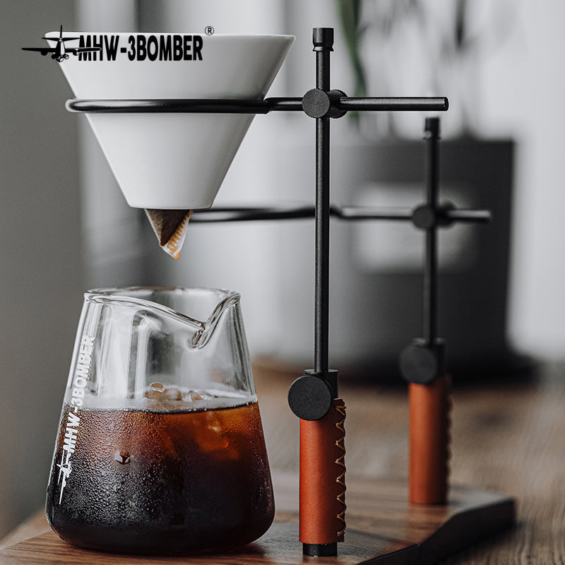 MHW-3BOMBER Coffee Dripper Stand walnut
