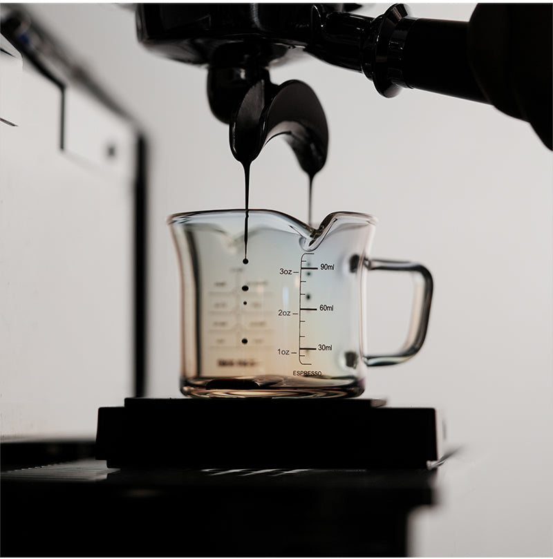 MHW-3BOMBER Glass Measuring Cup Double Spout 120ml