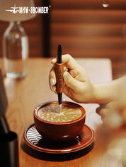 MHW-3BOMBER Coffee Art Needle 152mm (Black & Red Rosewood)