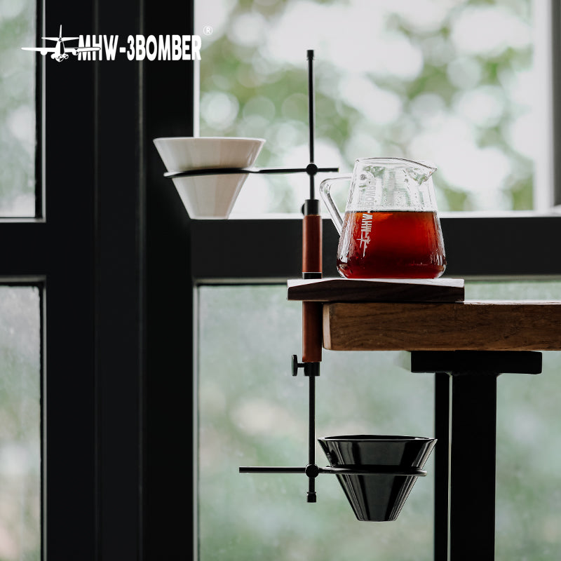 MHW-3BOMBER Coffee Dripper Stand walnut