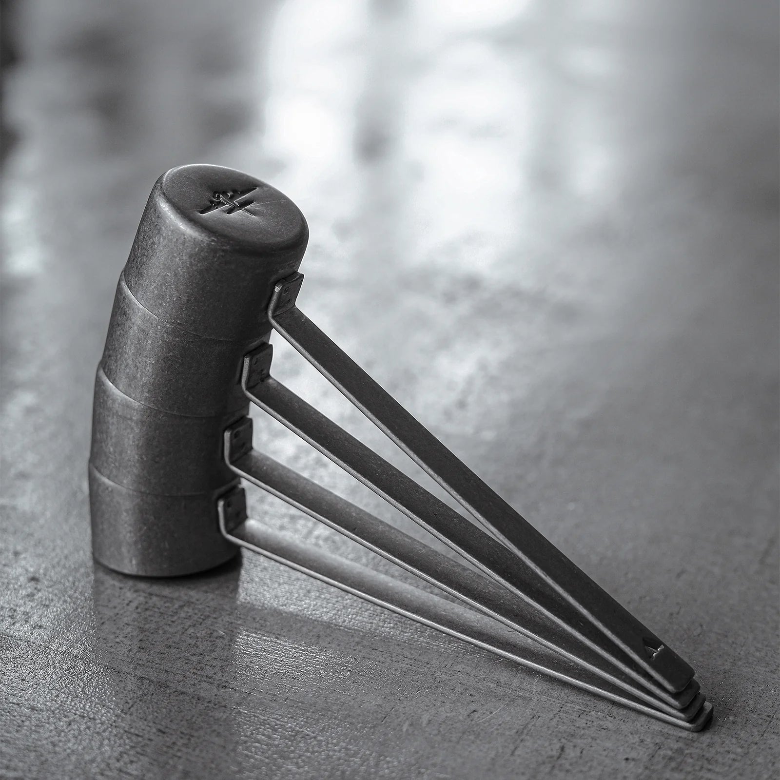 MHW-3BOMBER Long Stainless Steel Silver Measuring Spoon