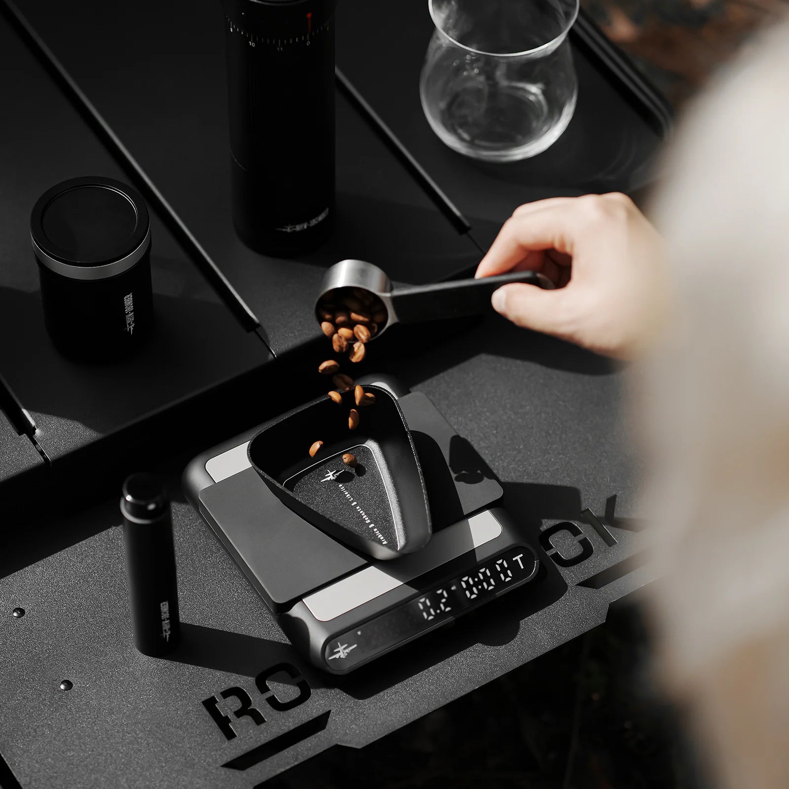 MHW-3BOMBER BeanBoat Coffee Bean Dosing Cup