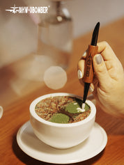 MHW-3BOMBER Coffee Art Needle 152mm (Black & Red Rosewood)