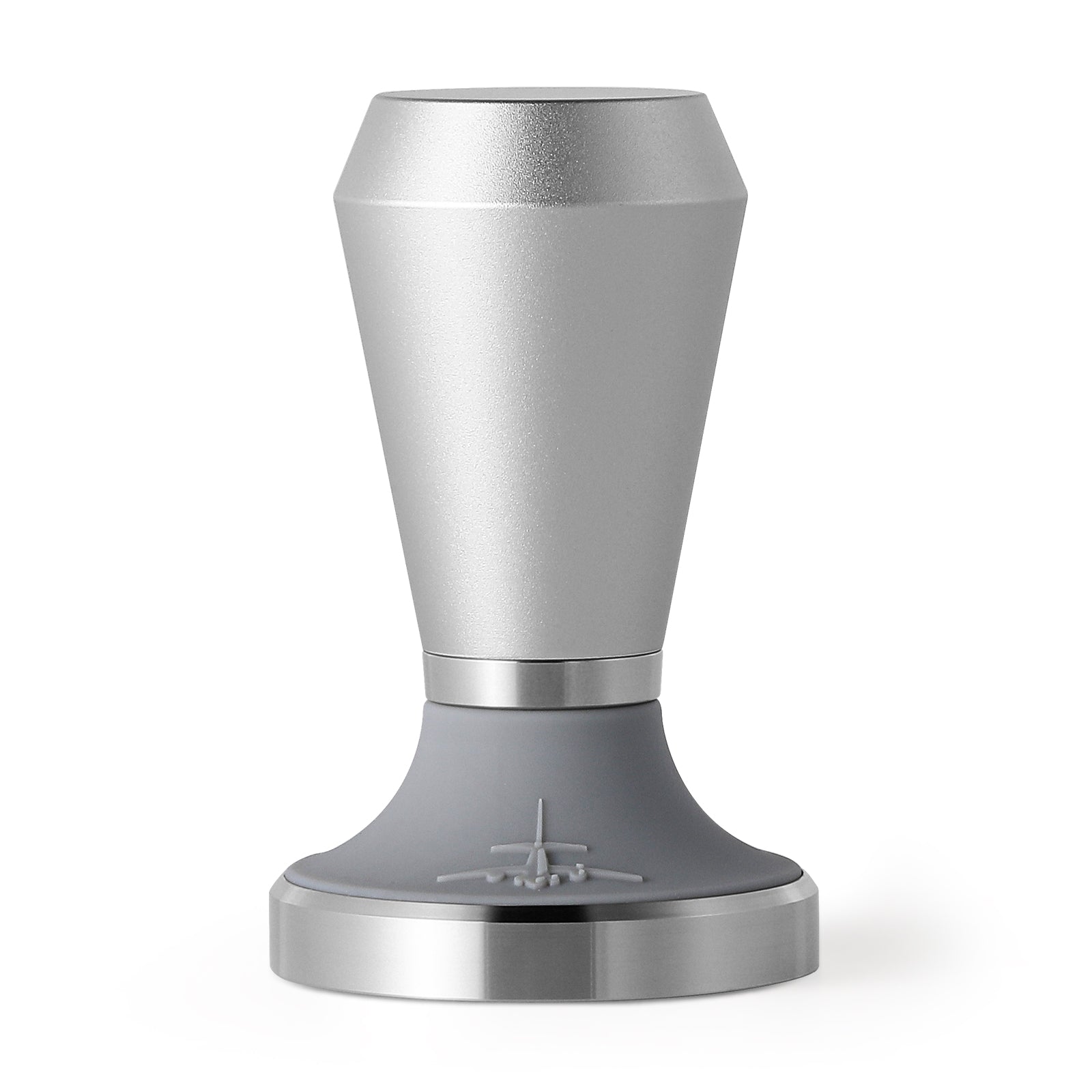 MHW-3BOMBER Knight Series Tamper 58.35mm - Starlight Silver-flat