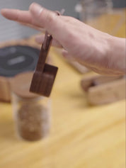 MHW-3BOMBER Jove Solid Wood Measuring Spoon