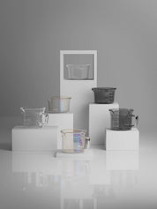 MHW-3BOMBER Glass Measuring Cup Double Spout 120ml