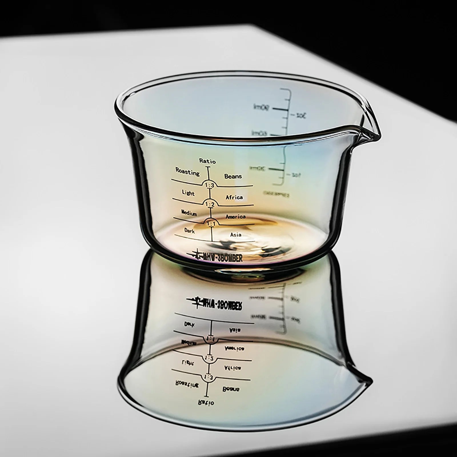 MHW-3BOMBER Glass Measuring - Single Spout - 120ml
