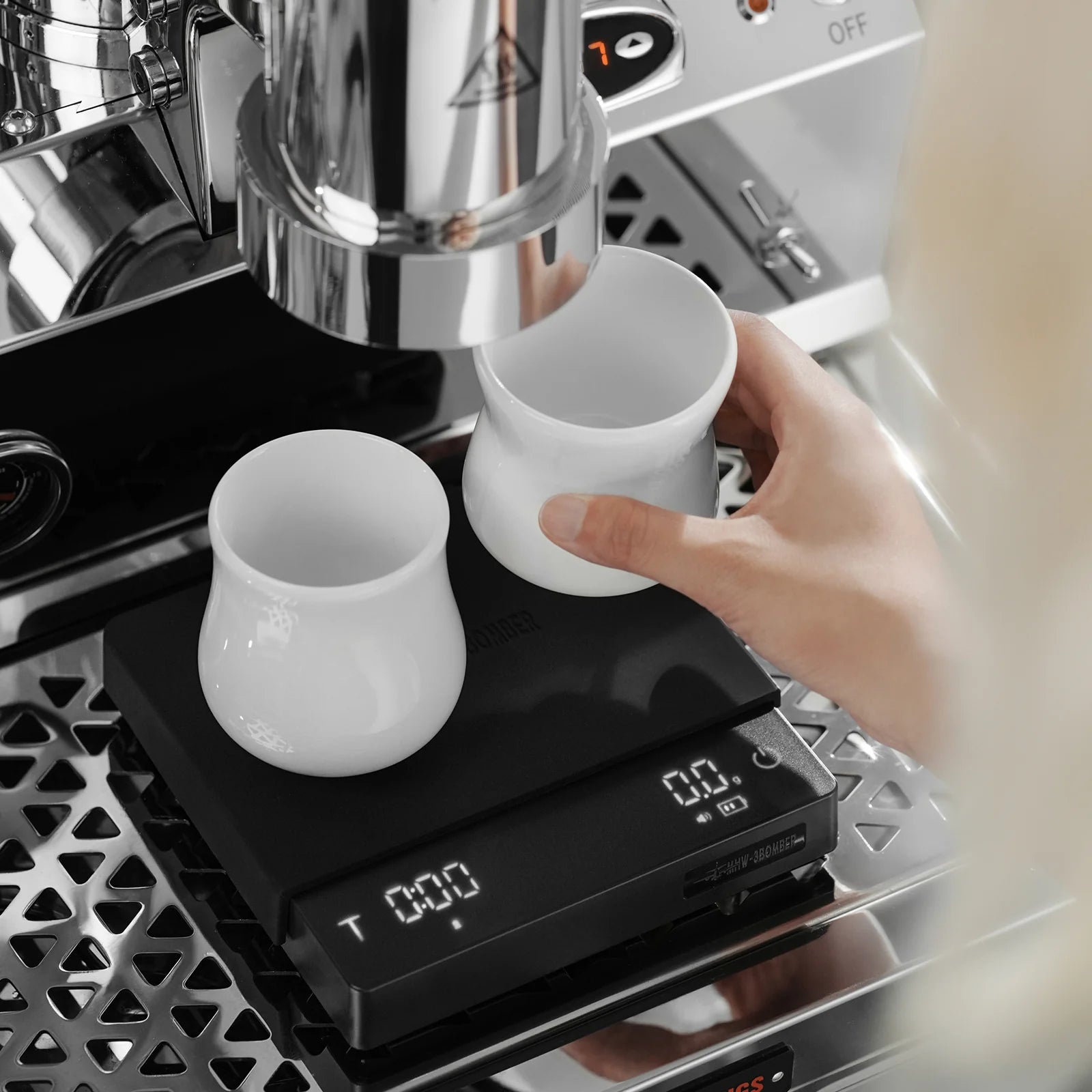 MHW-3BOMBER Cube Coffee Scale 3.0 Pro Max