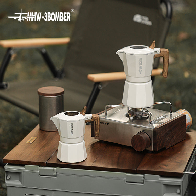 MHW-3BOMBER Double Valve Moka Pot 100ml