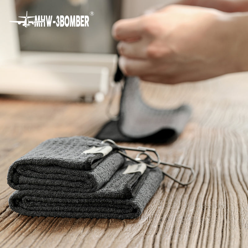 MHW-3BOMBER Hanging Ring Towel 30*25cm