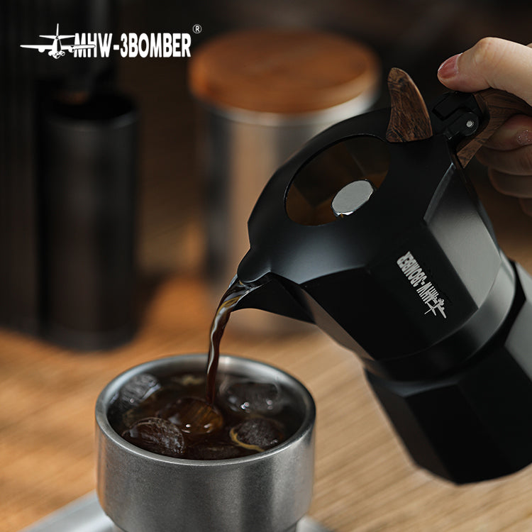 MHW-3BOMBER Double Valve Moka Pot 100ml