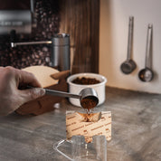 MHW-3BOMBER Long Stainless Steel Silver Measuring Spoon