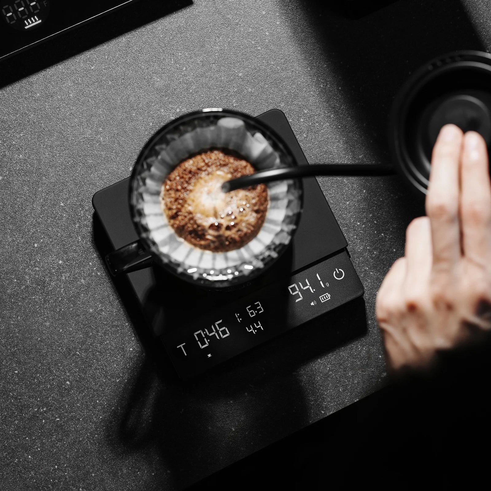 MHW-3BOMBER Cube Coffee Scale 3.0 Pro Max