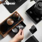 MHW-3BOMBER Wood Portafilter Holder 51-58mm universal